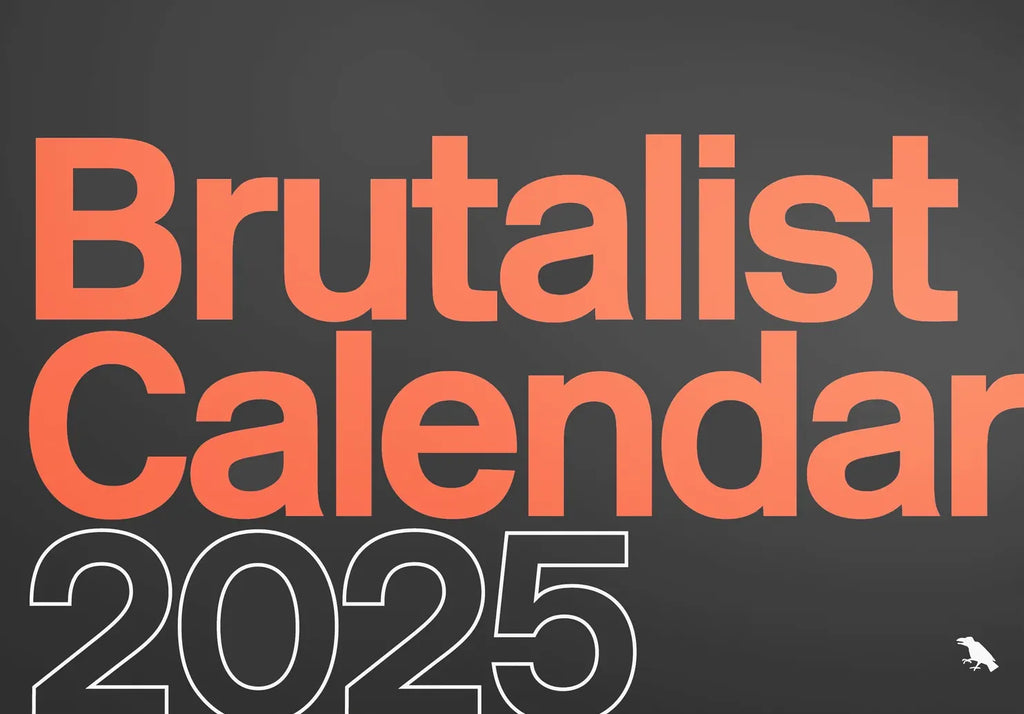 Brutalist Calendar 2025