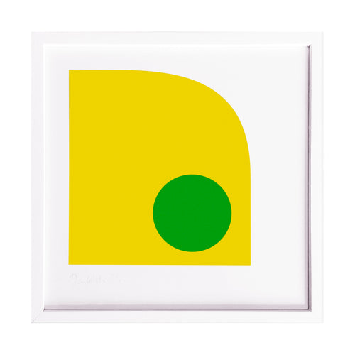 Dervla Clarke, Green + Yellow Shapes 02A