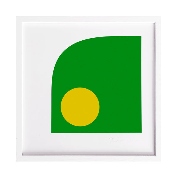 Dervla Clarke, Green + Yellow Shapes 02B