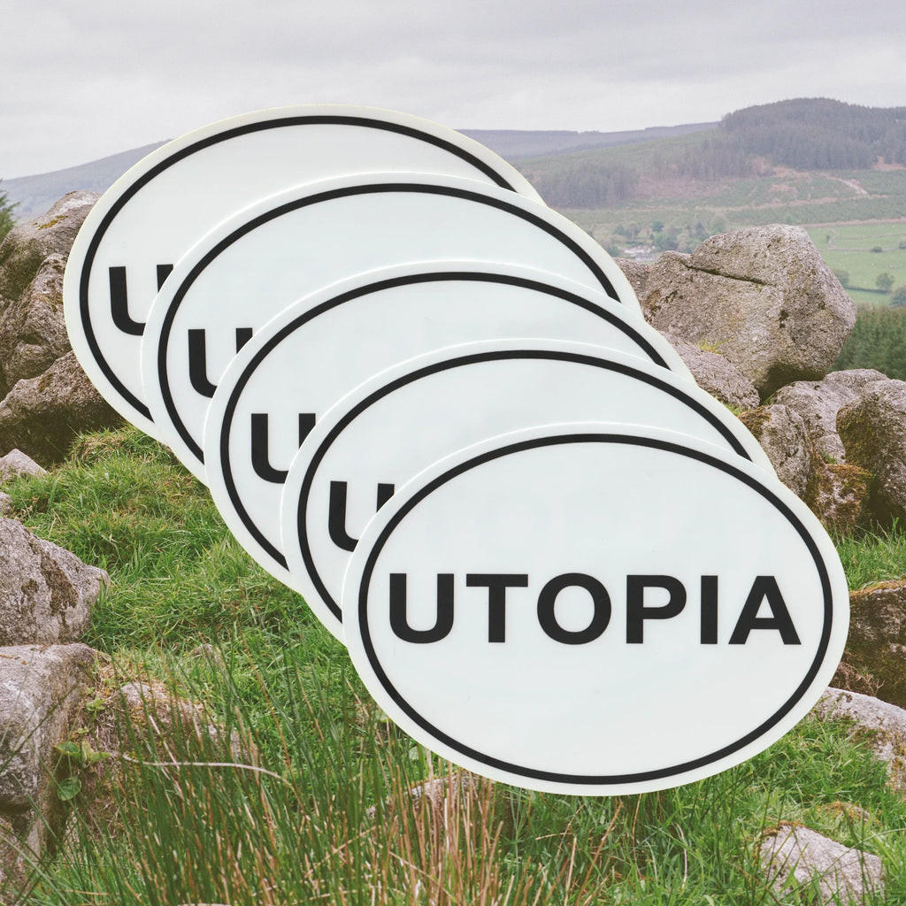 UTOPIA Sticker, Léann Herlihy