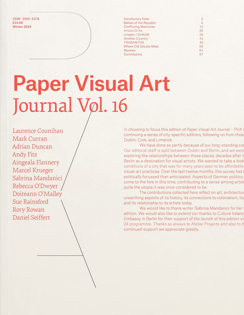 Paper Visual Art Journal, Volume 16